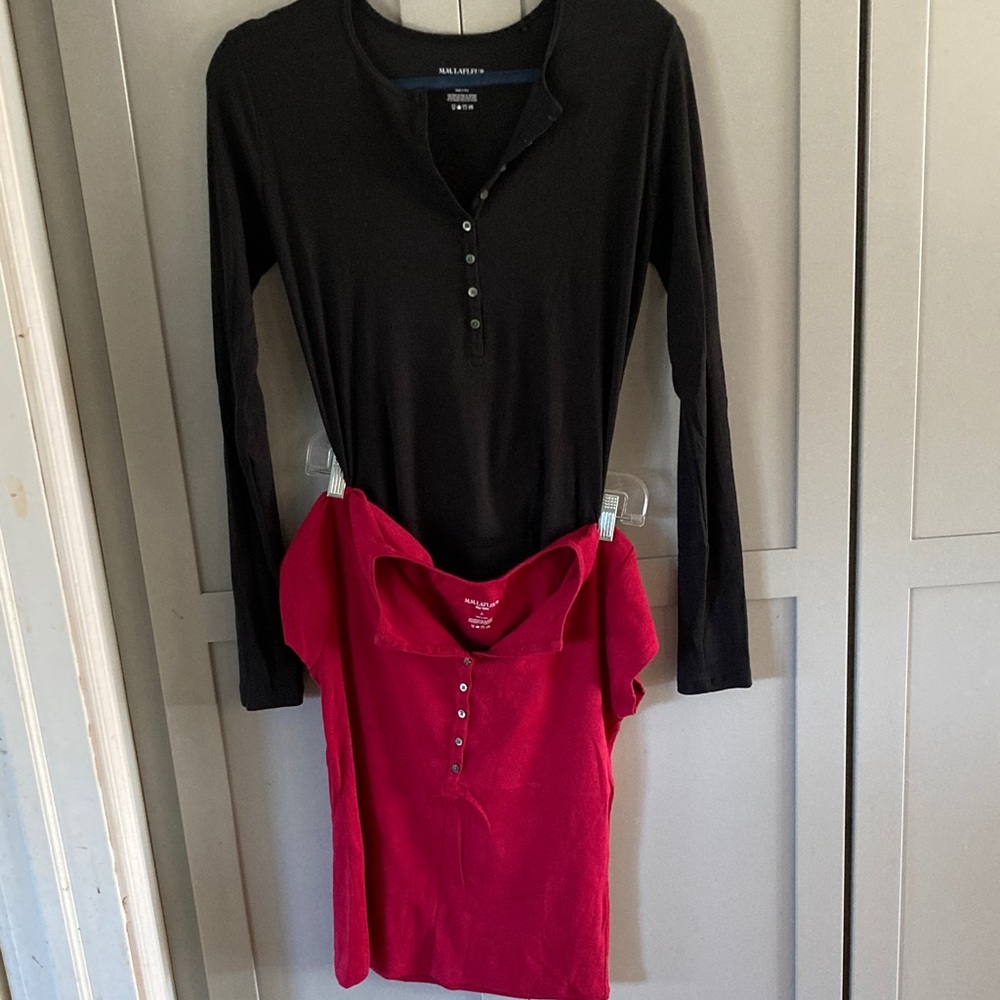 Bundle of 2 MM Lafleur Henley Shirts